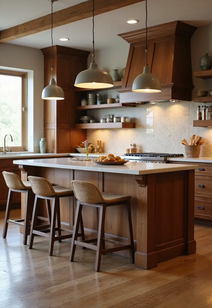 28 Kitchen Layout Ideas That Actually Work - 7. Breakfast Bar Kitchen Layout