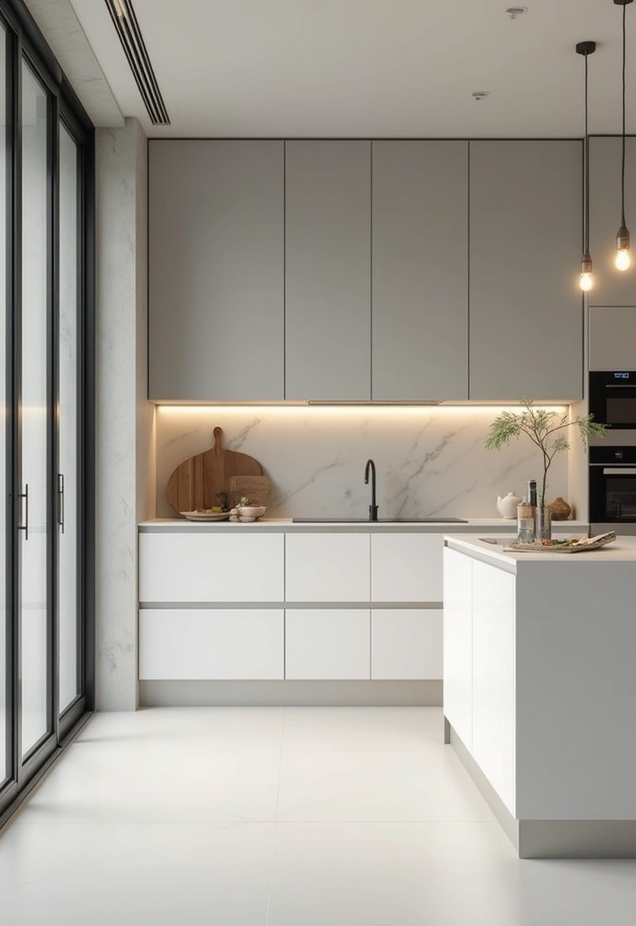 28 Kitchen Layout Ideas That Actually Work - 9. Minimalist Kitchen Layout