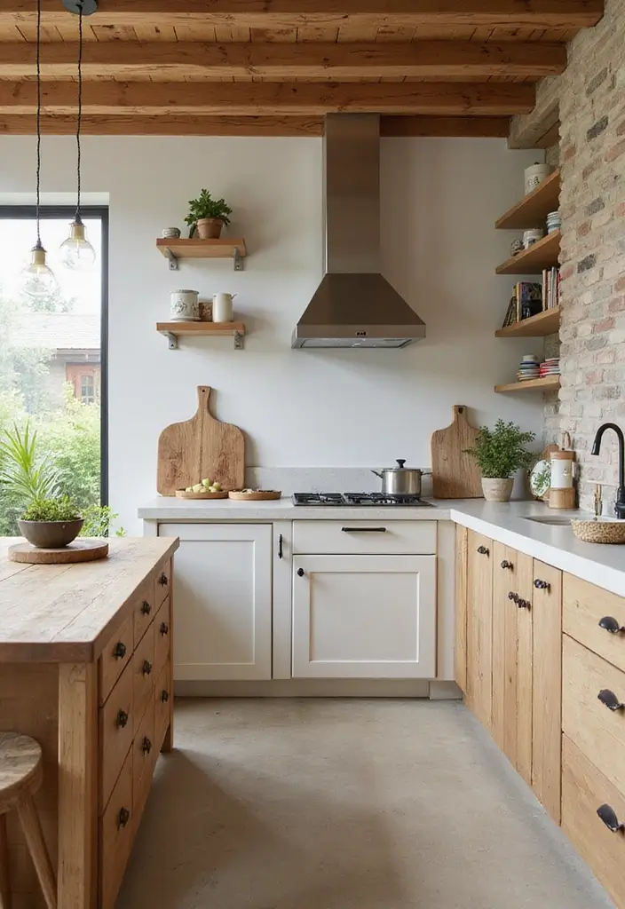 28 Neutral Kitchen Ideas That Look Calm and Timeless 16 28 Neutral Kitchen Ideas That Look Calm and Timeless - 16. Eco-Friendly Materials