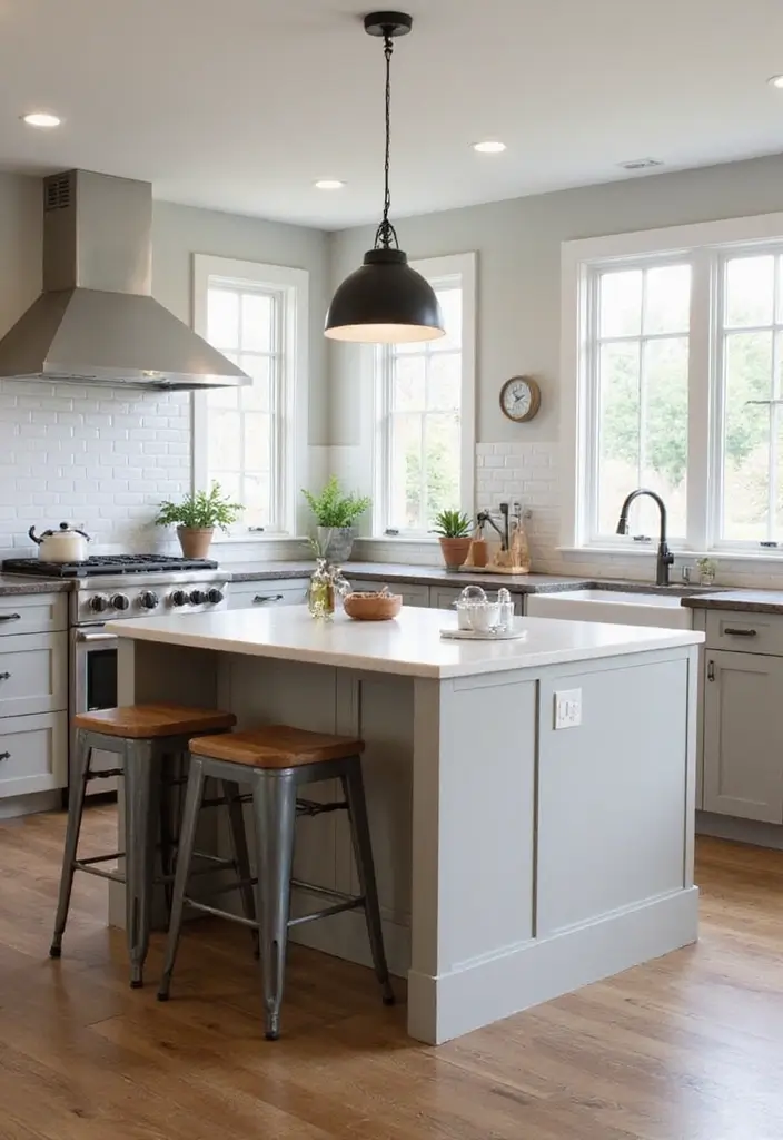 28 Neutral Kitchen Ideas That Look Calm and Timeless 25 28 Neutral Kitchen Ideas That Look Calm and Timeless - 25. Functional Islands