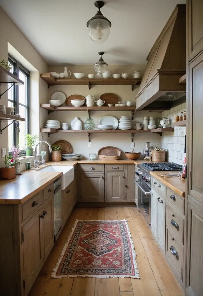 28 Neutral Kitchen Ideas That Look Calm and Timeless 9 28 Neutral Kitchen Ideas That Look Calm and Timeless - 9. Vintage Touches