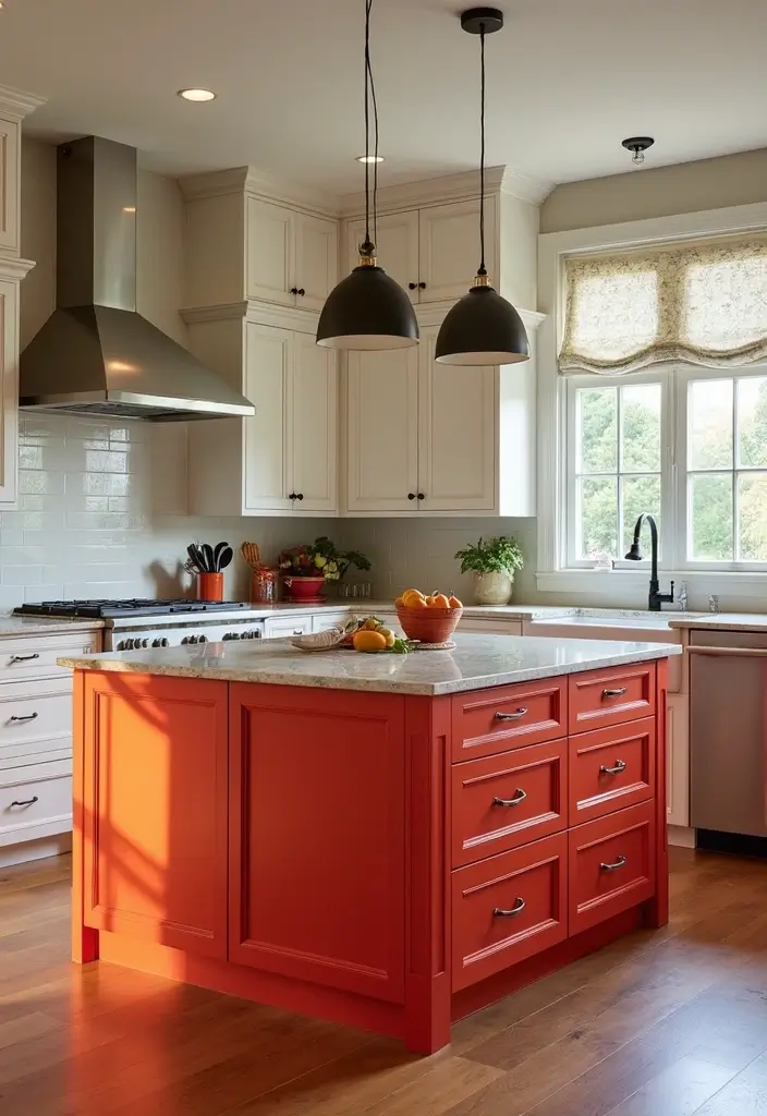 28 Small Kitchen Island Ideas You’ll Wish You Tried Sooner 18 28 Small Kitchen Island Ideas You’ll Wish You Tried Sooner - 18. Colorful Islands