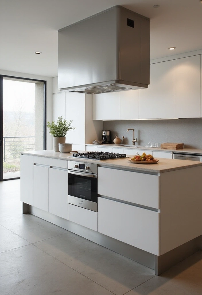 28 Small Kitchen Island Ideas You’ll Wish You Tried Sooner 20 28 Small Kitchen Island Ideas You’ll Wish You Tried Sooner - 20. Island with Integrated Appliances