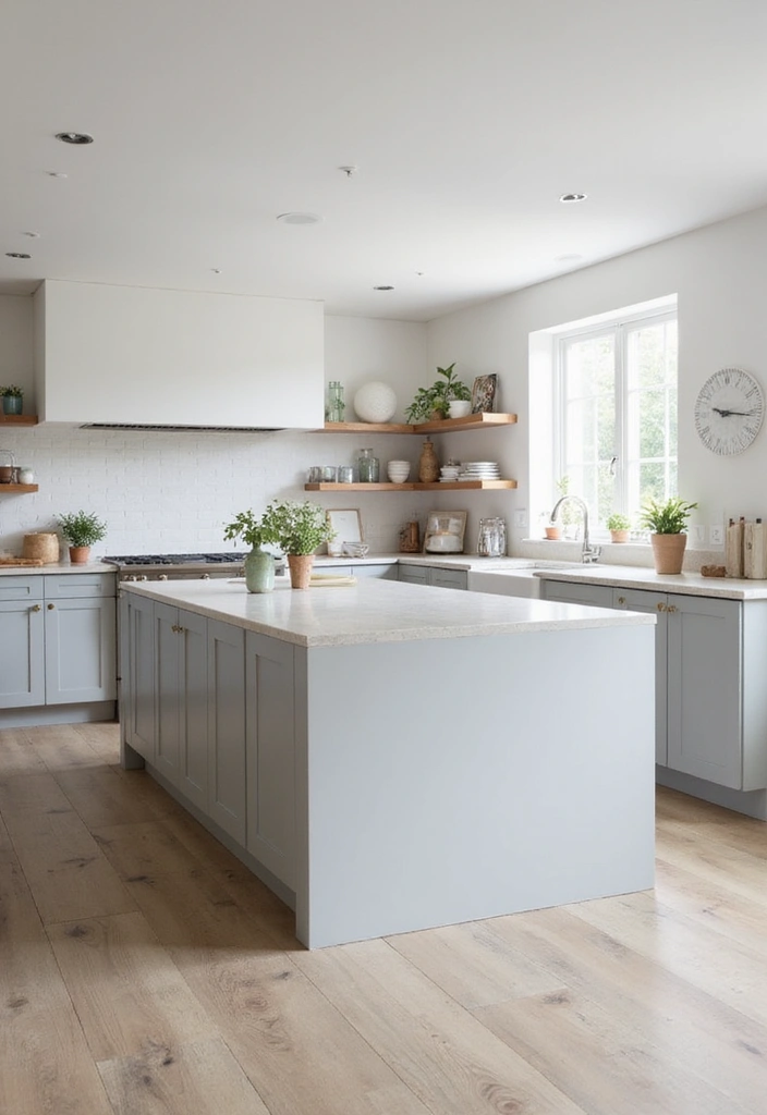 28 Small Kitchen Island Ideas You’ll Wish You Tried Sooner 21 28 Small Kitchen Island Ideas You’ll Wish You Tried Sooner - 21. Serene Neutral Tones