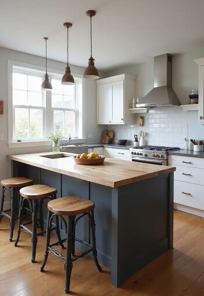 28 Small Kitchen Island Ideas You’ll Wish You Tried Sooner 4 28 Small Kitchen Island Ideas You’ll Wish You Tried Sooner - 4. L-Shaped Islands