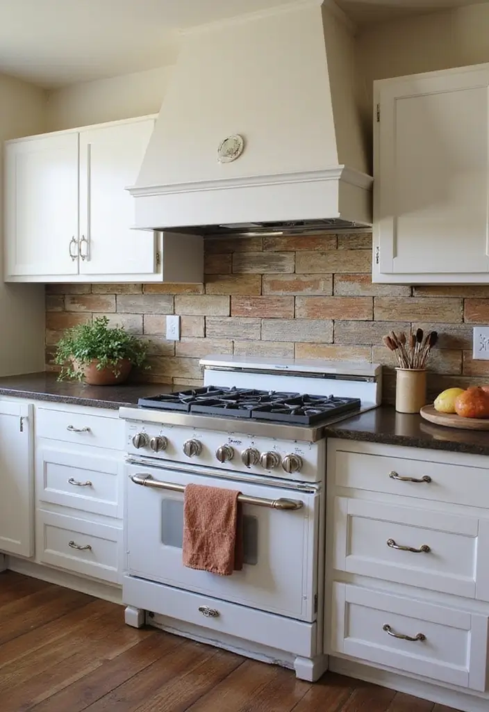 29 Brown Kitchen Ideas That Feel Warm and Cozy - 23. Creative Backsplash Ideas