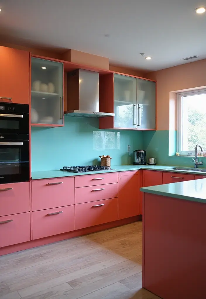 29 Kitchen Countertops Ideas That Look Expensive and Chic 15 29 Kitchen Countertops Ideas That Look Expensive and Chic - 15. Stylish Glass Countertops