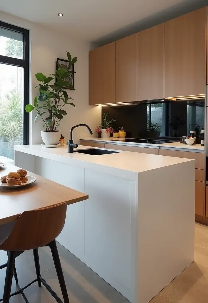 29 Kitchen Countertops Ideas That Look Expensive and Chic 19 29 Kitchen Countertops Ideas That Look Expensive and Chic - 19. Versatile Corian