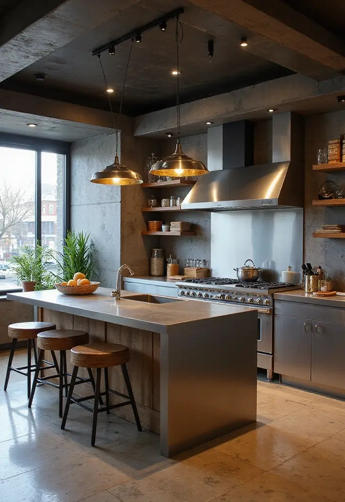 29 Kitchen Countertops Ideas That Look Expensive and Chic 9 29 Kitchen Countertops Ideas That Look Expensive and Chic - 9. Stylish Stainless Steel