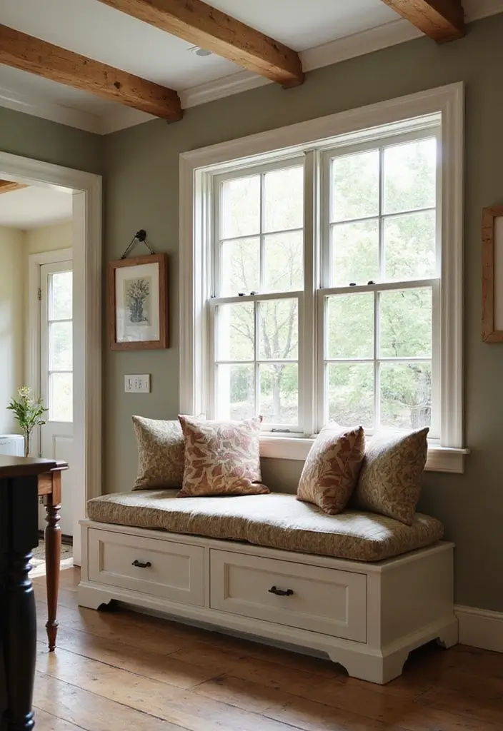 29 Kitchen Decor Ideas That Never Go Out of Style - 20. Built-in Benches