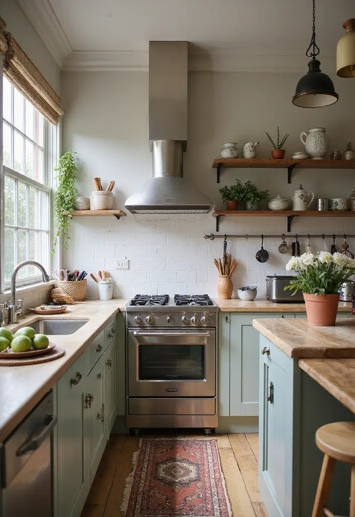 29 Kitchen Decor Ideas That Never Go Out of Style - 28. Mix of Vintage and Modern