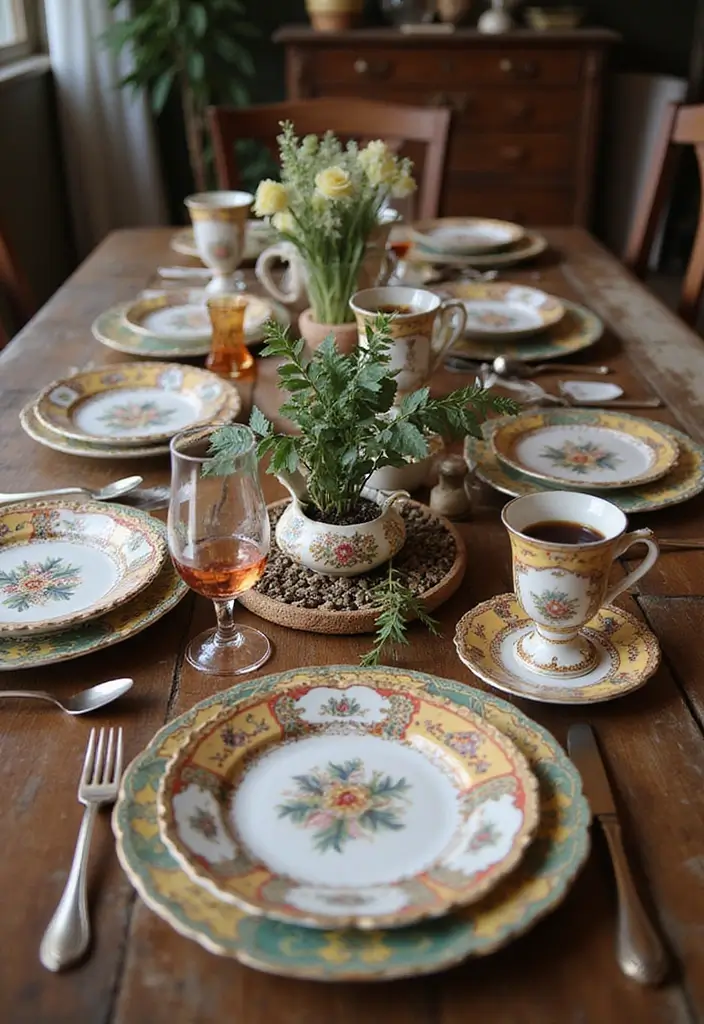 29 Kitchen Decor Ideas That Never Go Out of Style - 7. Charming Tableware