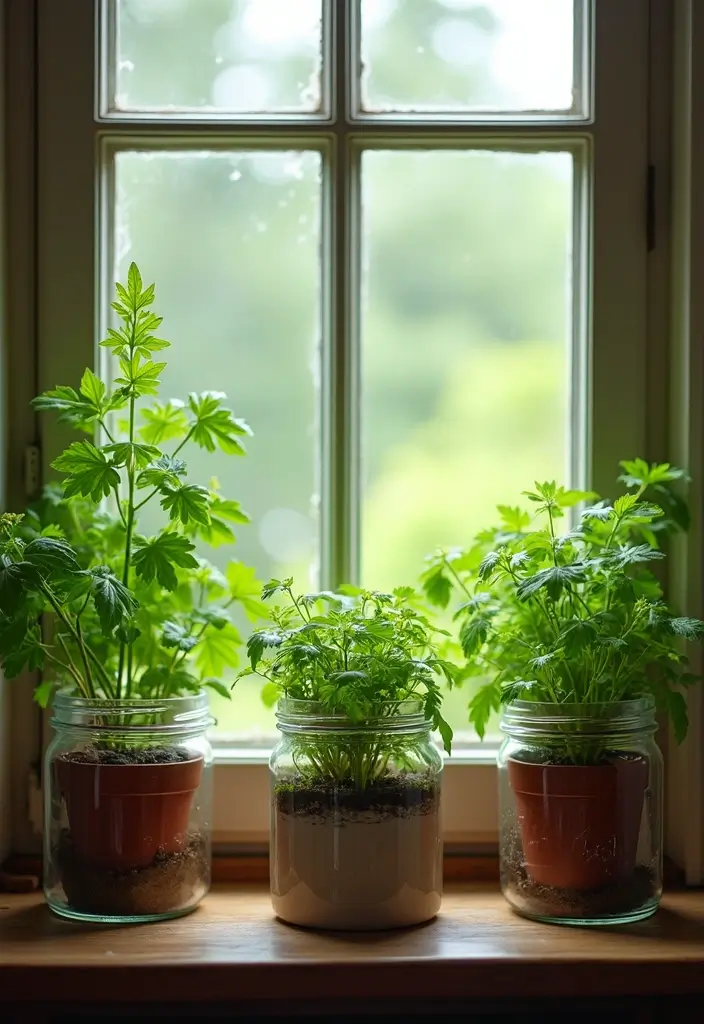 29 Kitchen Decor Ideas That Never Go Out of Style - 9. Herb Gardens