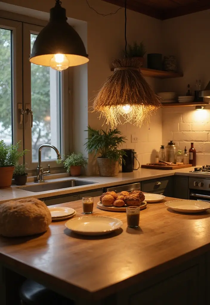 29 Kitchen Lighting Ideas That Brighten and Transform 18 29 Kitchen Lighting Ideas That Brighten and Transform - 18. Biodegradable Lighting Solutions