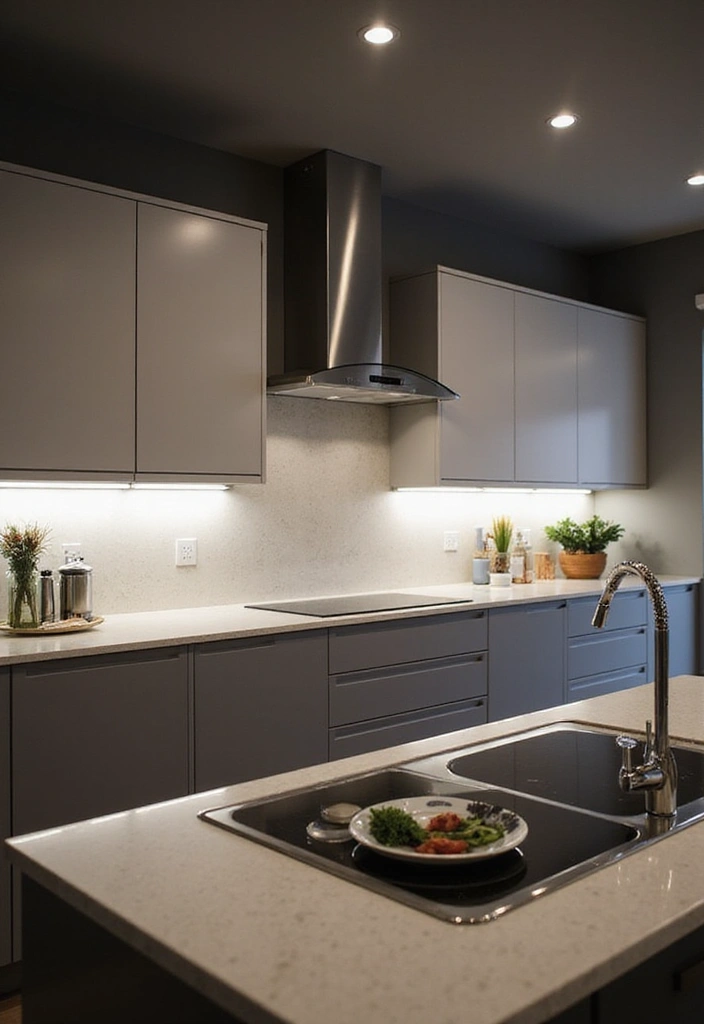 29 Kitchen Lighting Ideas That Brighten and Transform 2 29 Kitchen Lighting Ideas That Brighten and Transform - 2. LED Under-Cabinet Lighting