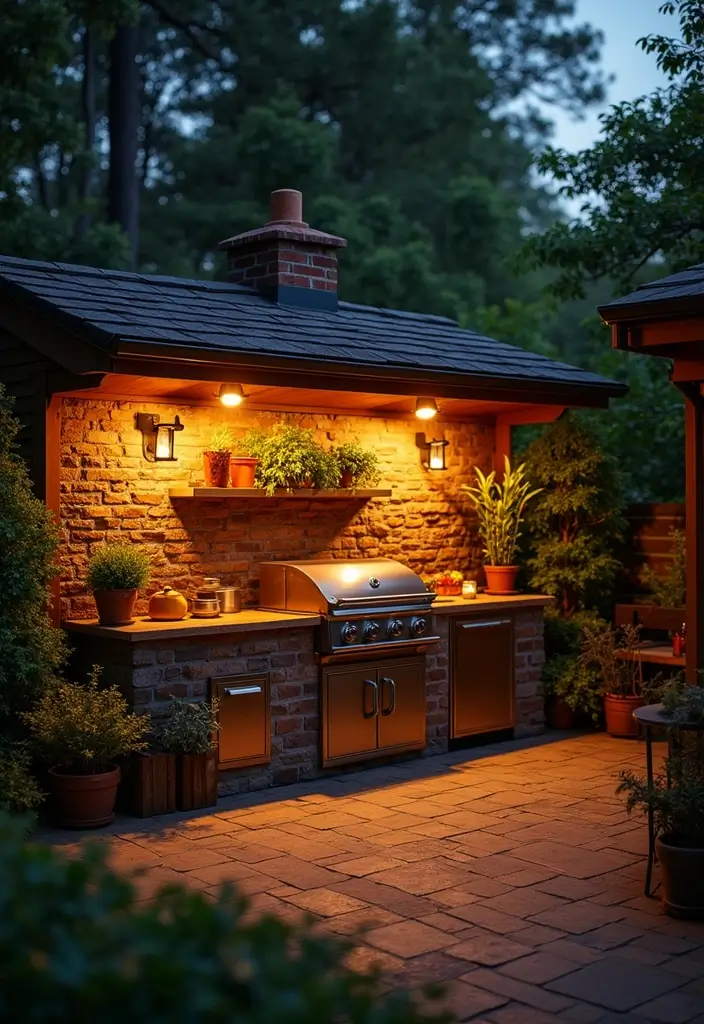 29 Kitchen Lighting Ideas That Brighten and Transform 21 29 Kitchen Lighting Ideas That Brighten and Transform - 21. Eco-Friendly Solar Lights