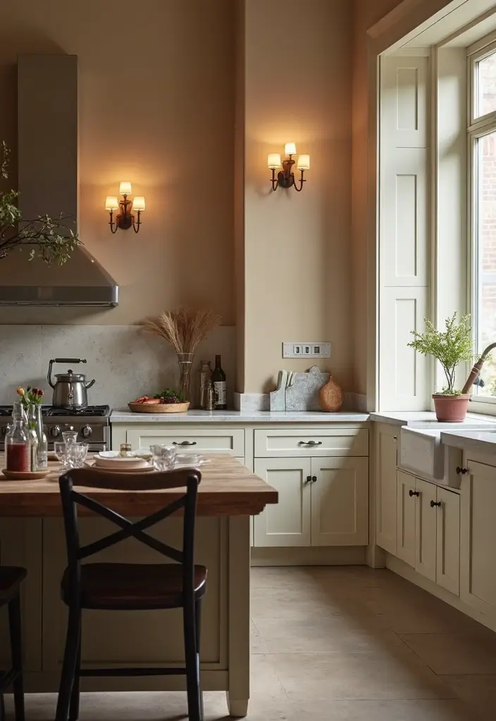 29 Kitchen Lighting Ideas That Brighten and Transform 27 29 Kitchen Lighting Ideas That Brighten and Transform - 27. Sconce Lighting