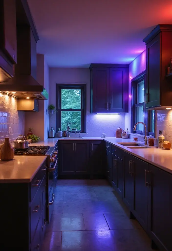 29 Kitchen Lighting Ideas That Brighten and Transform 28 29 Kitchen Lighting Ideas That Brighten and Transform - 28. Customizable Color Temperature Lighting