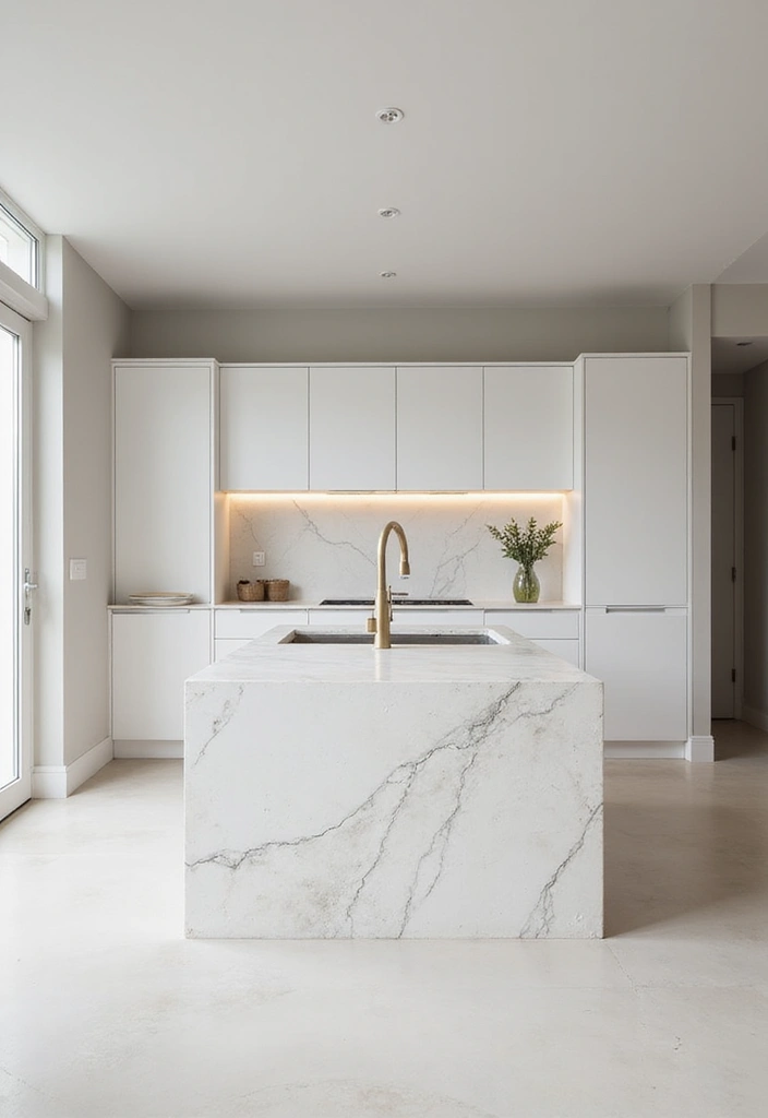 29 Kitchen Peninsula Ideas That Add Space and Style - 7. Minimalist Design