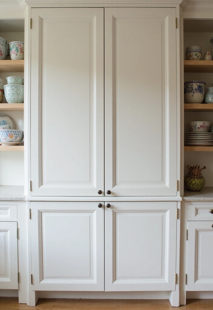 29 Kitchen Platform Ideas That Make Cooking Easier 13 29 Kitchen Platform Ideas That Make Cooking Easier - 13. Revamped Cabinet Doors