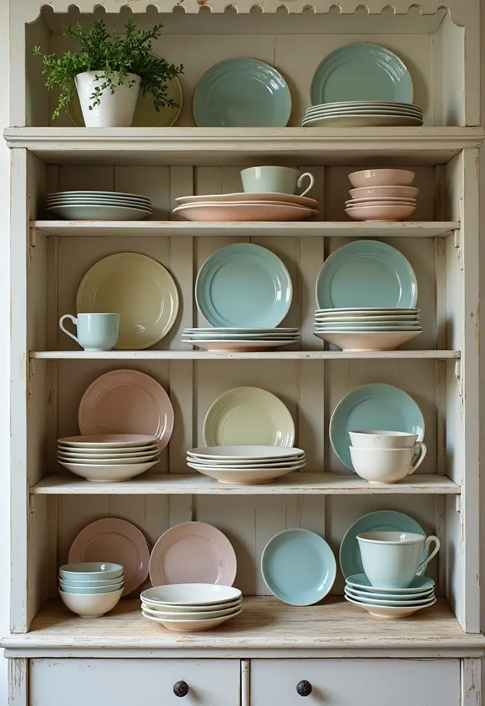 29 Kitchen Platform Ideas That Make Cooking Easier 20 29 Kitchen Platform Ideas That Make Cooking Easier - 20. Chic Plate Racks