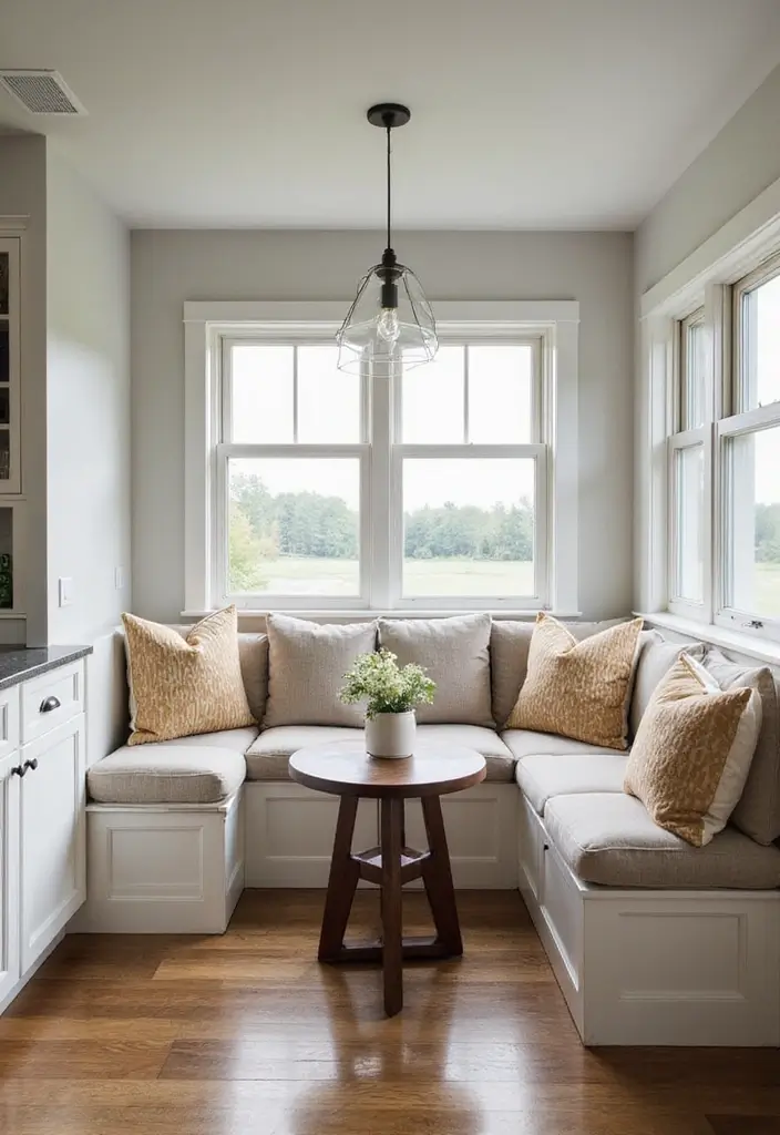 29 Open Concept Kitchen Ideas That Make Homes Airy - 15. Cozy Nooks