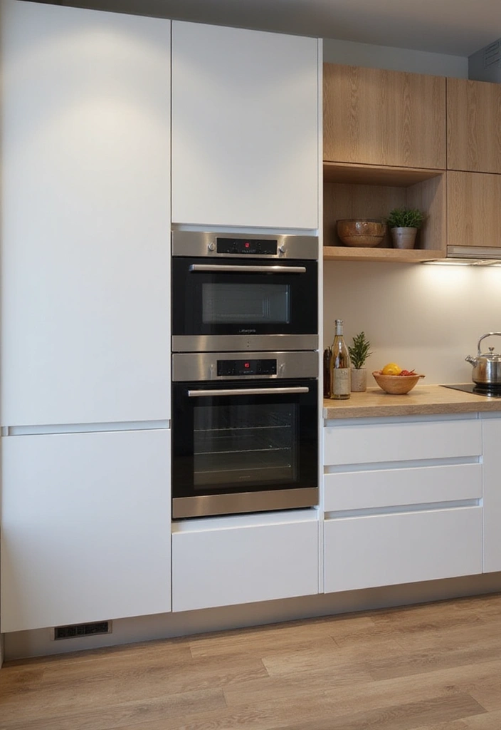 29 Open Concept Kitchen Ideas That Make Homes Airy - 6. Integrated Appliances