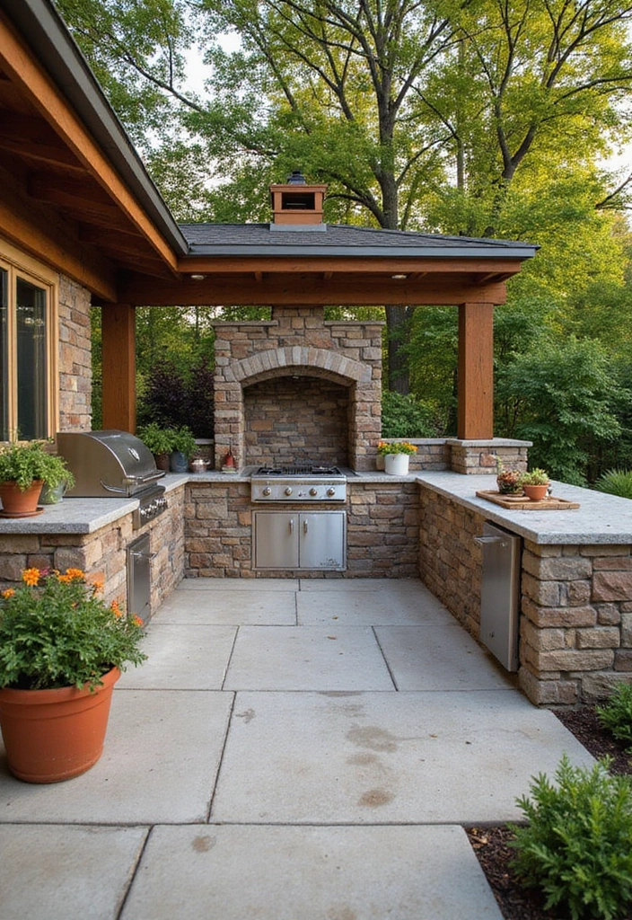 29 Simple Outdoor Kitchen Designs That Make Cooking Fun 30 29 Simple Outdoor Kitchen Designs That Make Cooking Fun - Conclusion