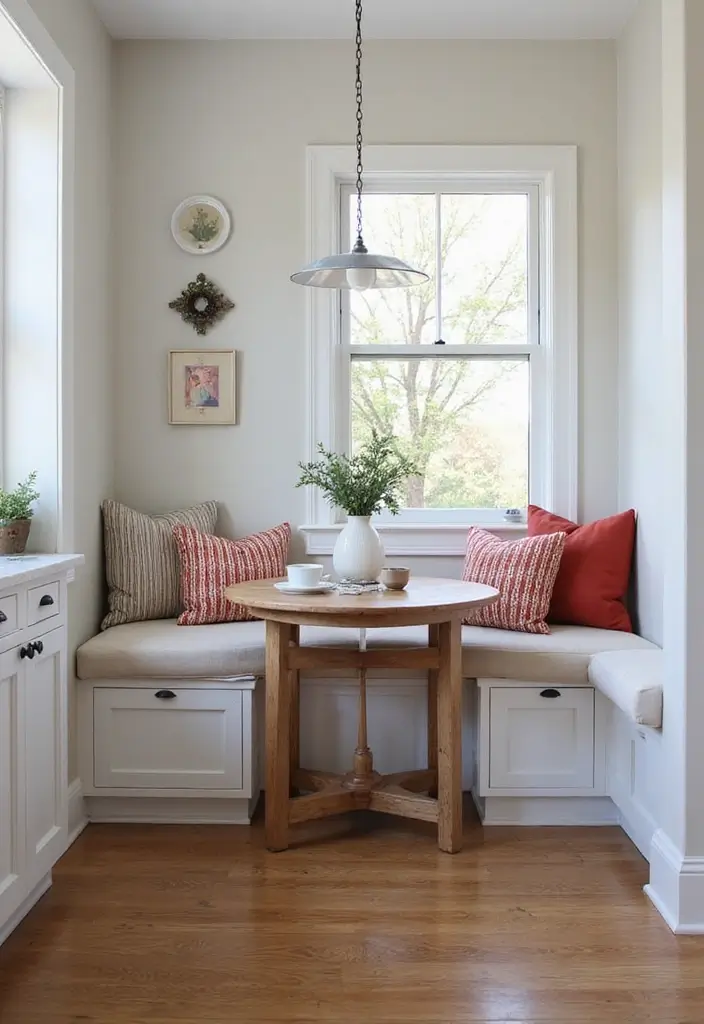29 Small Kitchen Table Ideas That Save Space Beautifully - 13. Custom Built-ins for Tailored Solutions
