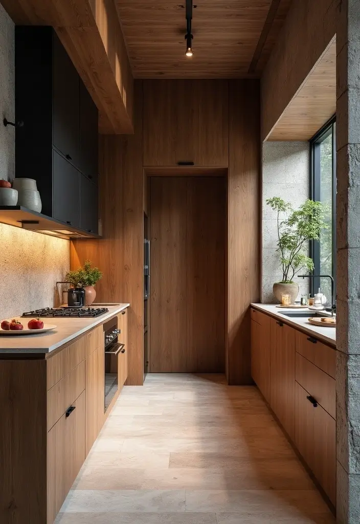 30 Galley Kitchen Ideas That Make Small Spaces Shine 25 30 Galley Kitchen Ideas That Make Small Spaces Shine - 25. Textured Surfaces