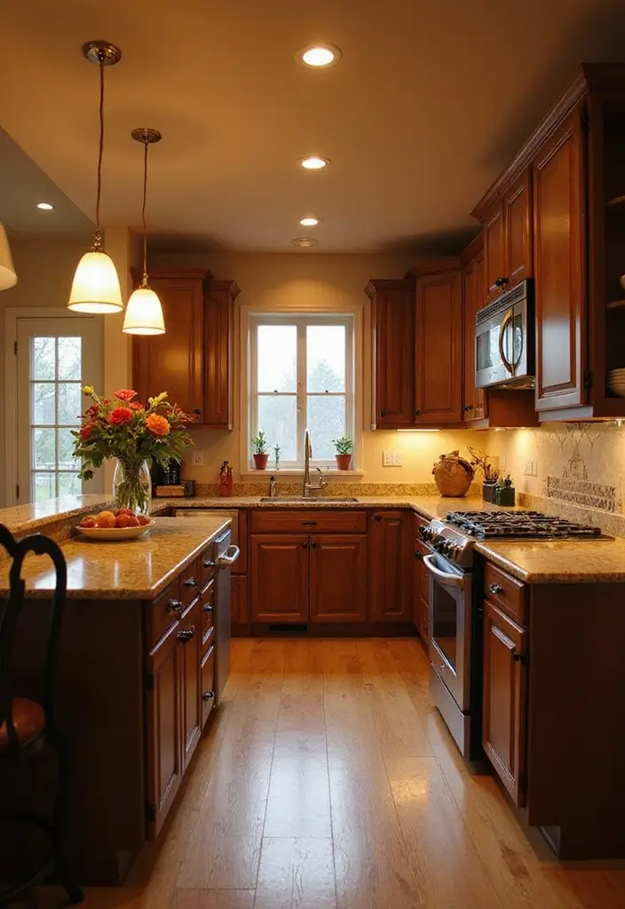 30 Galley Kitchen Ideas That Make Small Spaces Shine 5 30 Galley Kitchen Ideas That Make Small Spaces Shine - 5. Smart Lighting Solutions