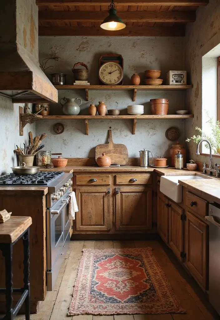 30 Indian Kitchen Design Ideas You’ll Want to Try 12 30 Indian Kitchen Design Ideas You’ll Want to Try - 12. Rustic Charm