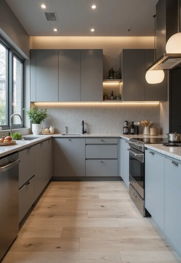 30 Indian Kitchen Design Ideas You’ll Want to Try 14 30 Indian Kitchen Design Ideas You’ll Want to Try - 14. Urban Chic