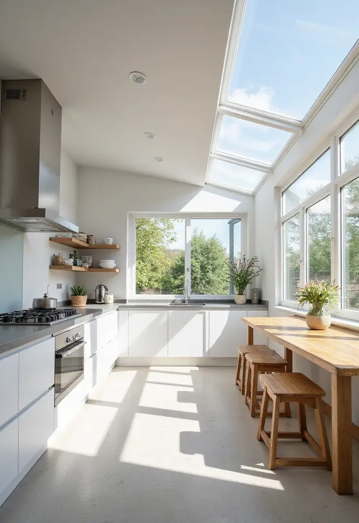 30 Indian Kitchen Design Ideas You’ll Want to Try 16 30 Indian Kitchen Design Ideas You’ll Want to Try - 16. Natural Light Emphasis