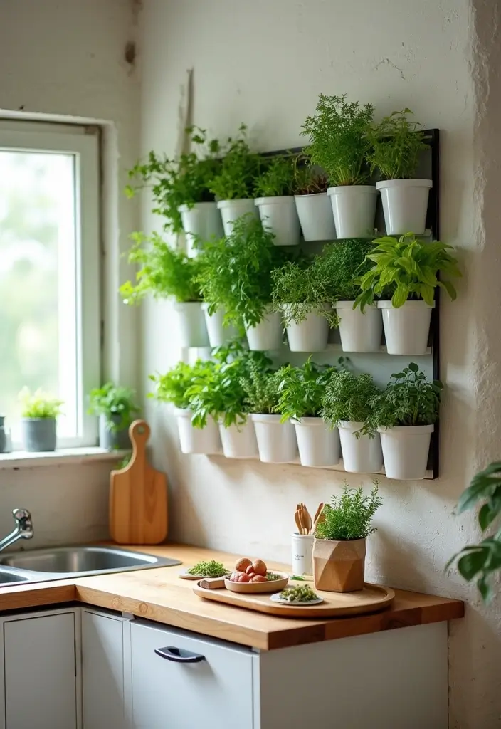 30 Indian Kitchen Design Ideas You’ll Want to Try 18 30 Indian Kitchen Design Ideas You’ll Want to Try - 18. Indoor Herb Gardens