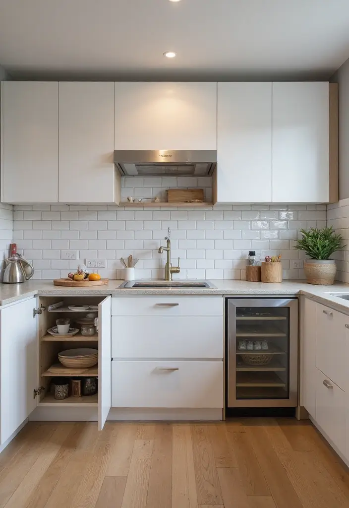 30 Indian Kitchen Design Ideas You’ll Want to Try 24 30 Indian Kitchen Design Ideas You’ll Want to Try - 24. Hidden Appliances