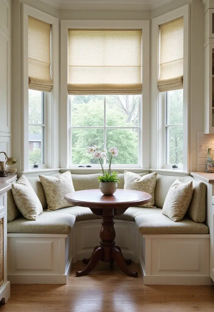 30 Indian Kitchen Design Ideas You’ll Want to Try 27 30 Indian Kitchen Design Ideas You’ll Want to Try - 27. Cozy Breakfast Nooks