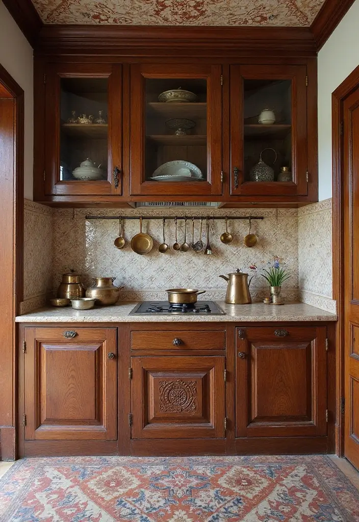 30 Indian Kitchen Design Ideas You’ll Want to Try 3 30 Indian Kitchen Design Ideas You’ll Want to Try - 3. Traditional Indian Touches