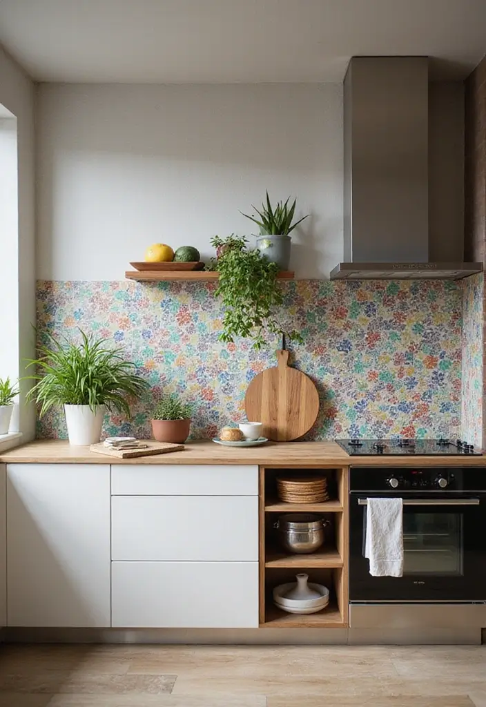 30 Indian Kitchen Design Ideas You’ll Want to Try 5 30 Indian Kitchen Design Ideas You’ll Want to Try - 5. Colorful Backsplashes