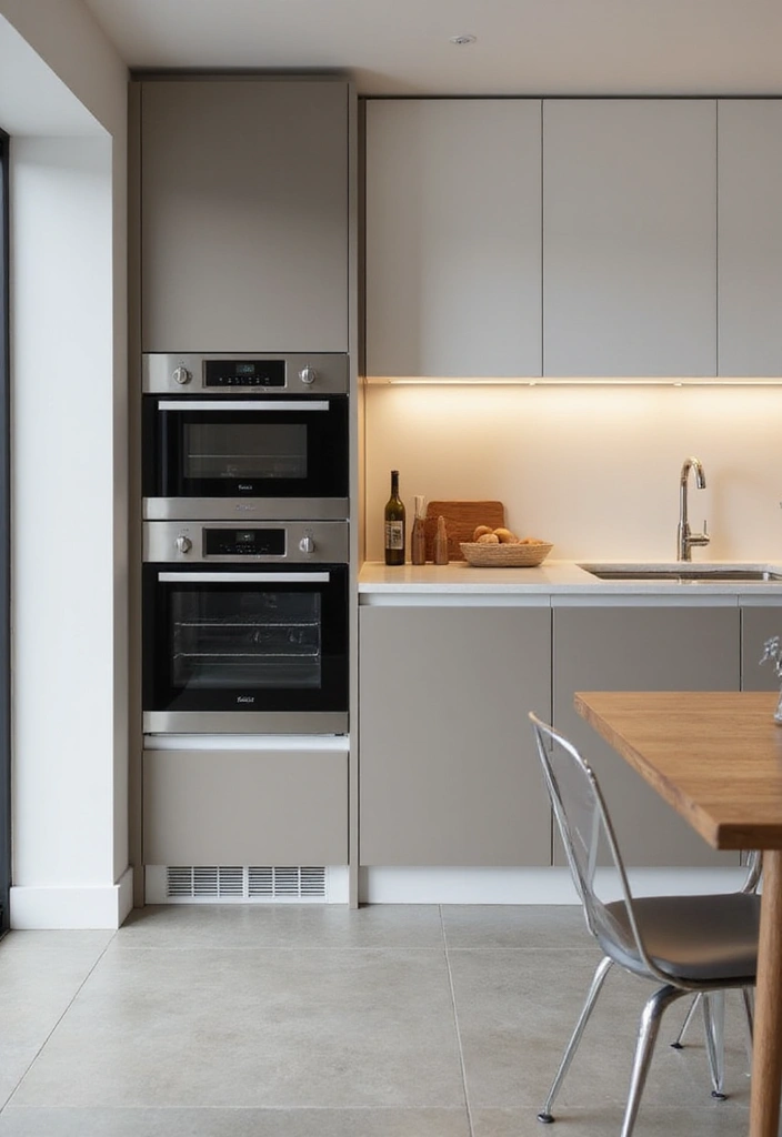 30 Indian Kitchen Design Ideas You’ll Want to Try 6 30 Indian Kitchen Design Ideas You’ll Want to Try - 6. Integrated Appliances