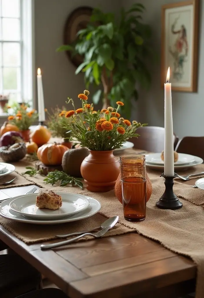 30 Kitchen Table Ideas That Fit Every Home Style 26 30 Kitchen Table Ideas That Fit Every Home Style - 26. Rustic Farm Table with Farm-Inspired Decor