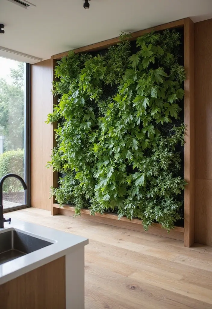 30 Luxury Kitchen Designs That Look Straight From a Magazine - 15. Indoor Gardens