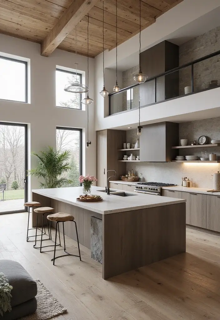 30 Luxury Kitchen Designs That Look Straight From a Magazine - 5. Open Concept Wonders