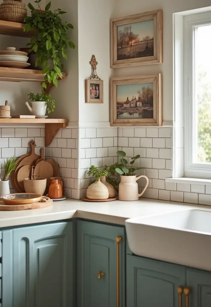 30 Warm Kitchen Ideas That Make Your Home Inviting - 10. Personal Touches