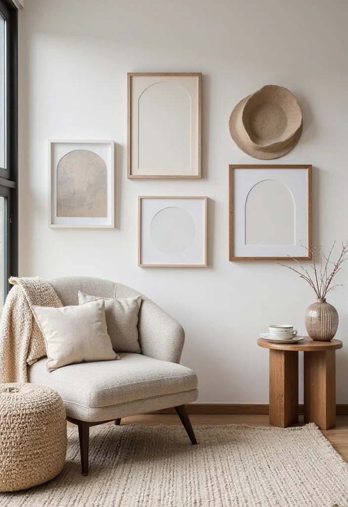 10 Arched Wall Decor Ideas for Soft Architectural Interest - 2. Architectural Wall Art