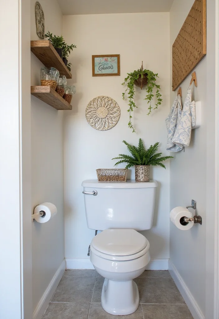 10 Basement Small Bathroom Ideas for Compact Useful Design - 6. Utilizing Nooks and Crannies