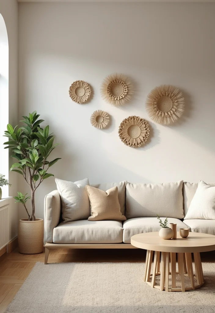 10 Wall Poster Decor Ideas for Easy Budget Art 89 10 Wall Poster Decor Ideas for Easy Budget Art - 9. Wall Decals from Natural Materials