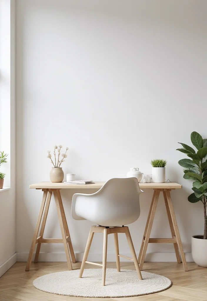 12 Bloxburg Office Ideas for Cute Functional Workspaces - 2. Minimalist Marvel