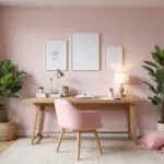 12 Blush Pink Office Ideas for Soft Modern Feminine Decor