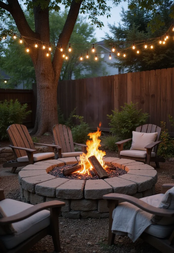 12 DIY Small Backyard Ideas for Budget Friendly Makeovers 2. DIY Fire Pit